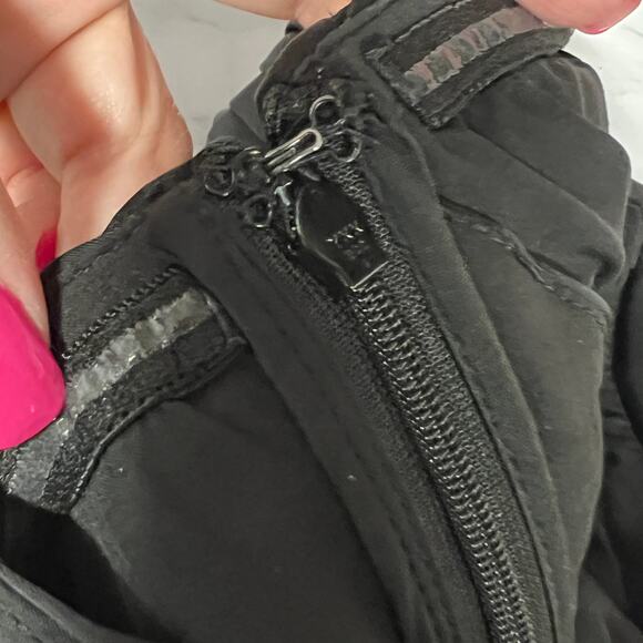 One33 Social Chiffon Strapless Gown Black Floral Pleated Maxi Bow Dress Size 2 - Picture 12 of 16